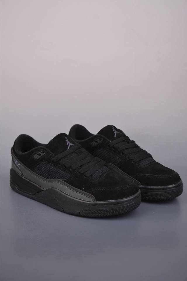 Air Jordan Flight Court Low-Top Retro Basketball Shoes The design is simple yet