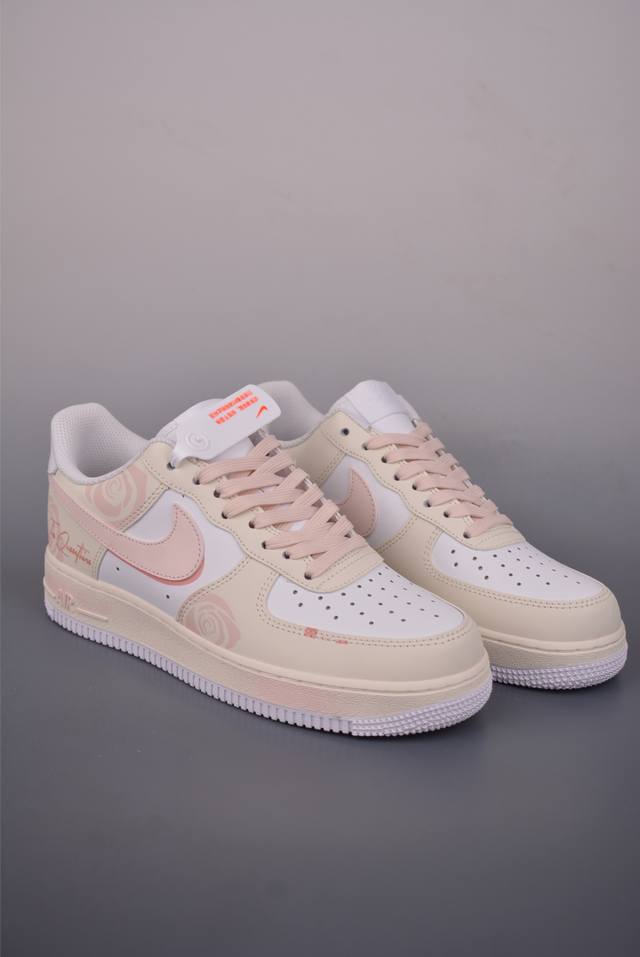 Nike Air Force 1 Low "Rose Kiss" (or "Rose Kiss") - Authentic Air Force fit, ma