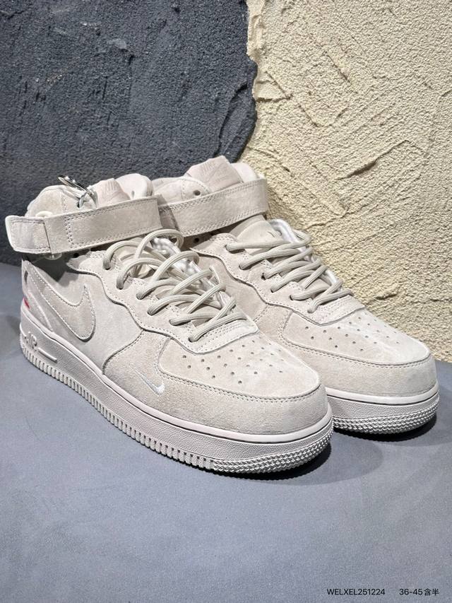 New Arrival Real Shots Nike Air Force 1 Low White and Grey Edges, Original Last