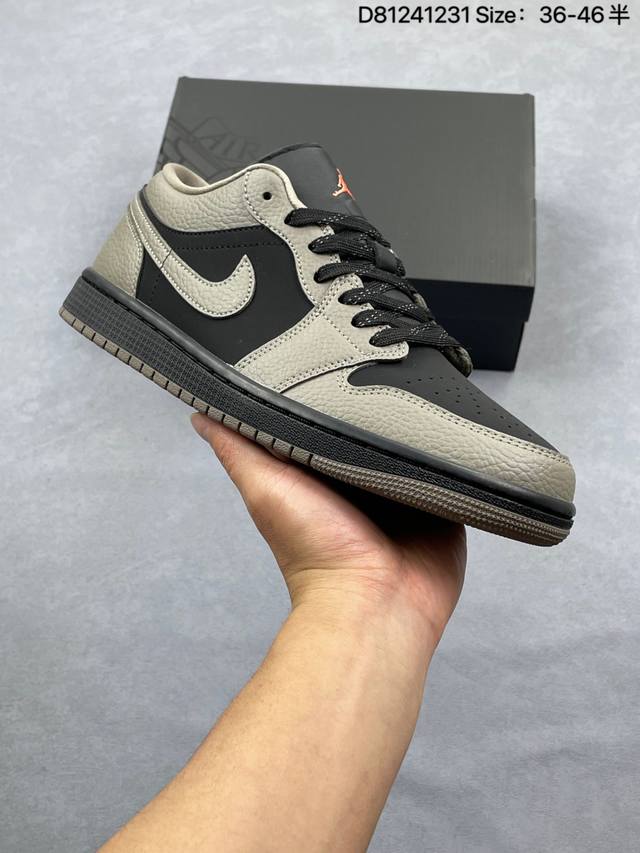 Nike Air Jordan 1 Low AJ1, a low-top retro-style casual basketball shoe. Inspir