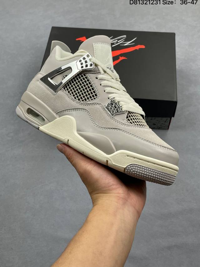 Company-grade Air Jordan 4 Retro "Infrared" AJ4 Men's Basketball Shoes. Manufact