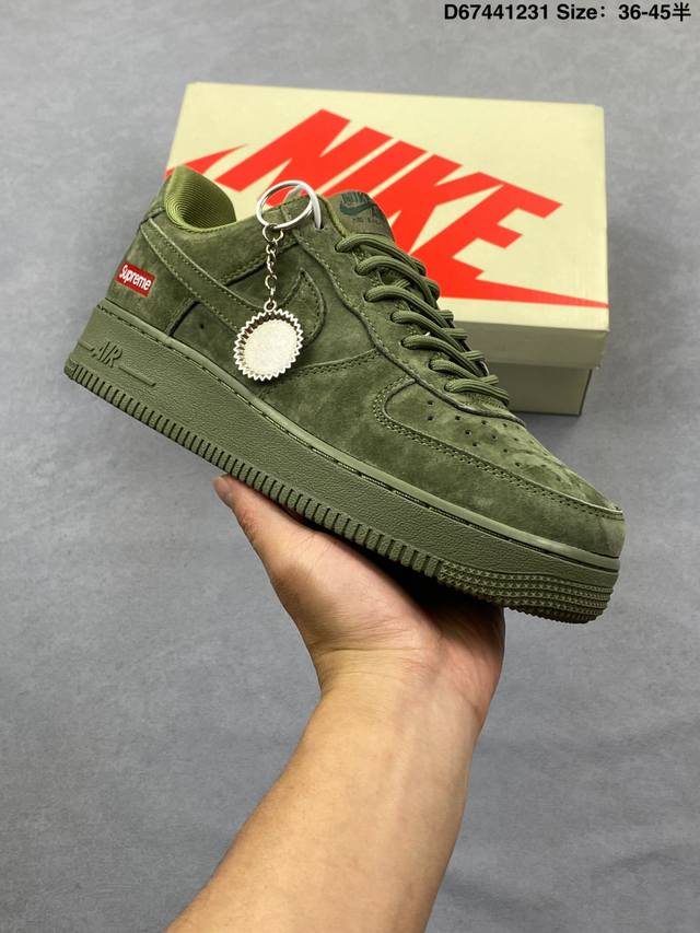 Nike Air Force 1 '07 Low-top Versatile Casual Sneakers. Soft, responsive cushio