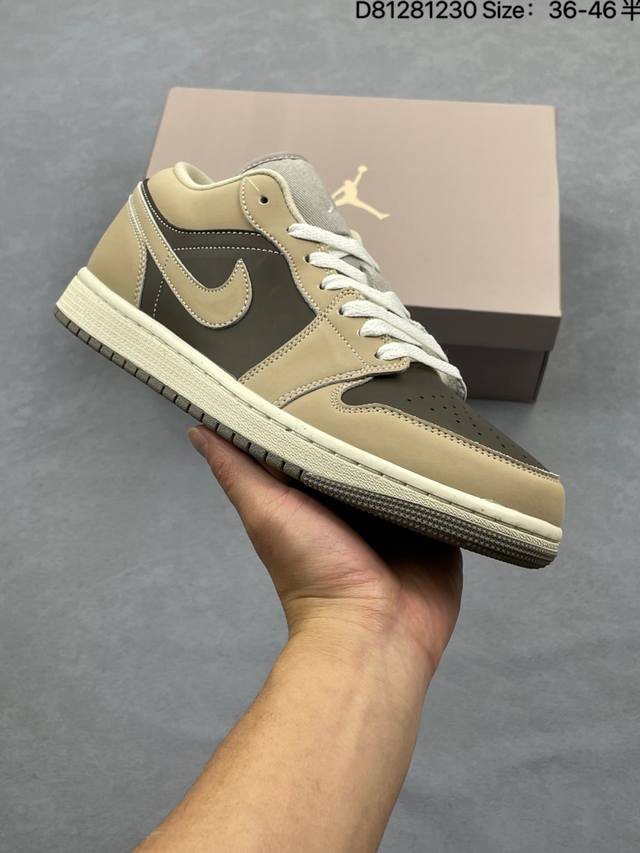 Factory Grade Nike Air Jordan 1 Low AJ1 Low-Top Casual Sneakers, Synchronized w