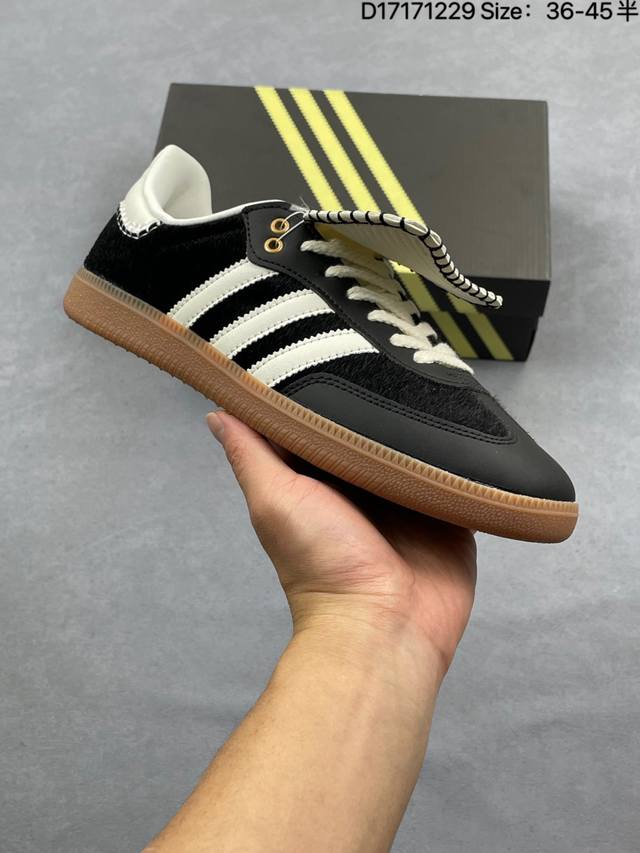 Adidas Originals Wb pony Tonal Samba Samba Series Gentleman's Training Football