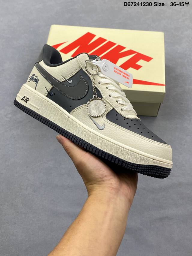 Nike Air Force 1 '07 Low-top Versatile Casual Sneakers. Soft, responsive cushio