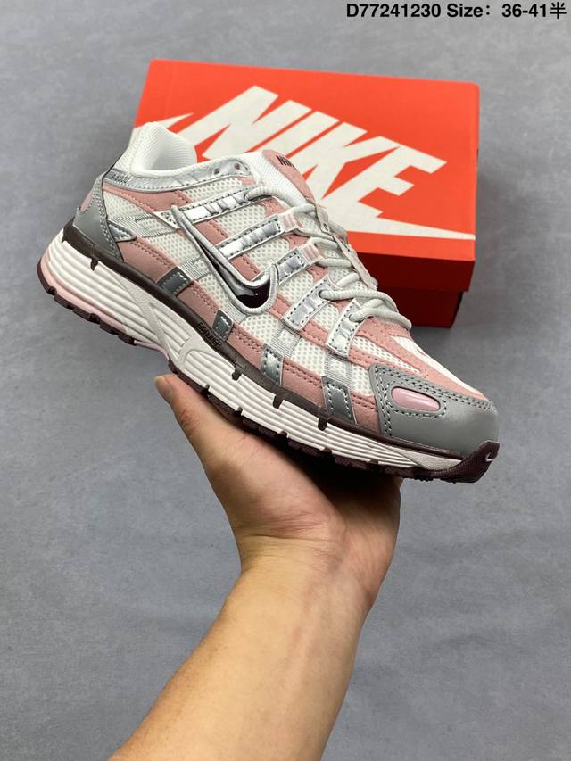 Genuine original Nike P-6000 Premium series low-top retro dad style casual spor