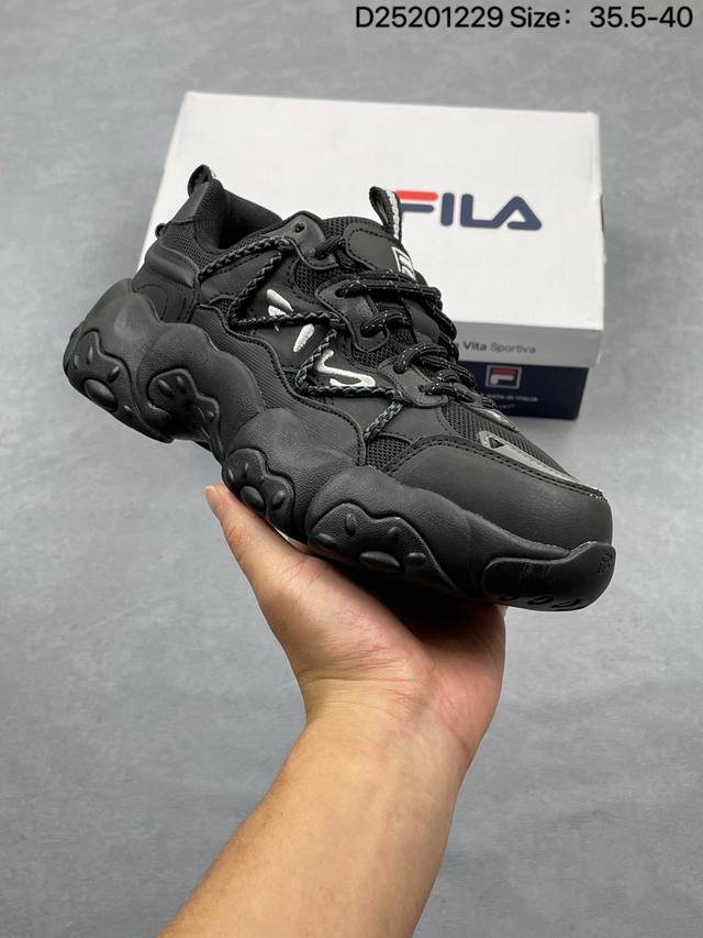 Fila low-top casual shoes, lightweight and breathable, with a flexible sole, pe