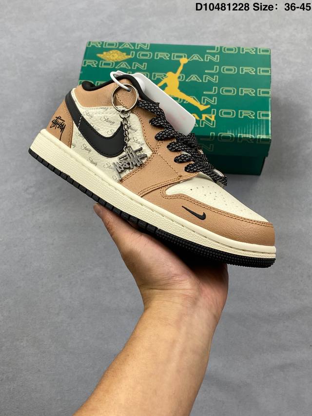 Jordan Air Jordan 1 Low, a retro-inspired casual basketball shoe. Inspired by t