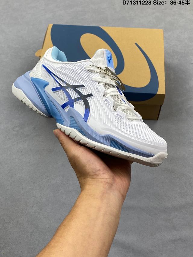 Company Grade Asics Court Ff 3 Novak ASICS Durable, Breathable, Low-Top Profess