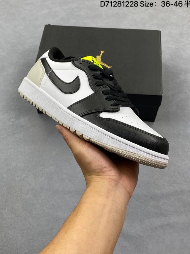Factory Grade Nike Air Jordan 1 Low AJ1 Low-Top Casual Sneakers, Official Color
