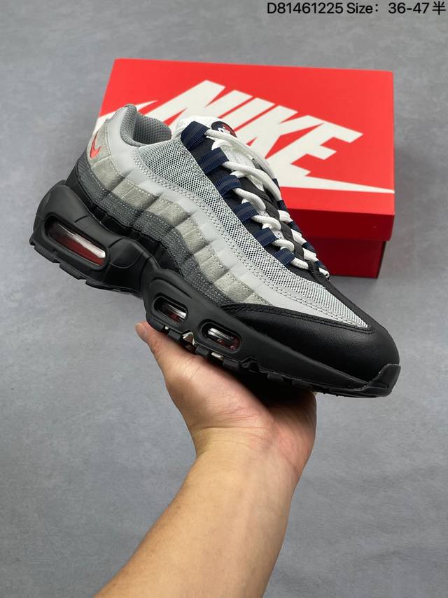 Nike Air Max 95 Trendy and Versatile Air-Cushioned Running Shoes, Casual and An