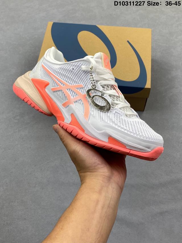 Court Ff3 ASICS Sport Casual Breathable Professional Running Shoes. The upper of