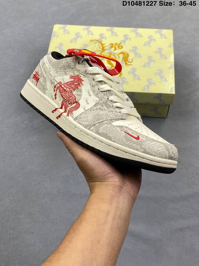 Jordan Air Jordan 1 Low, a retro-inspired casual basketball shoe. Inspired by t