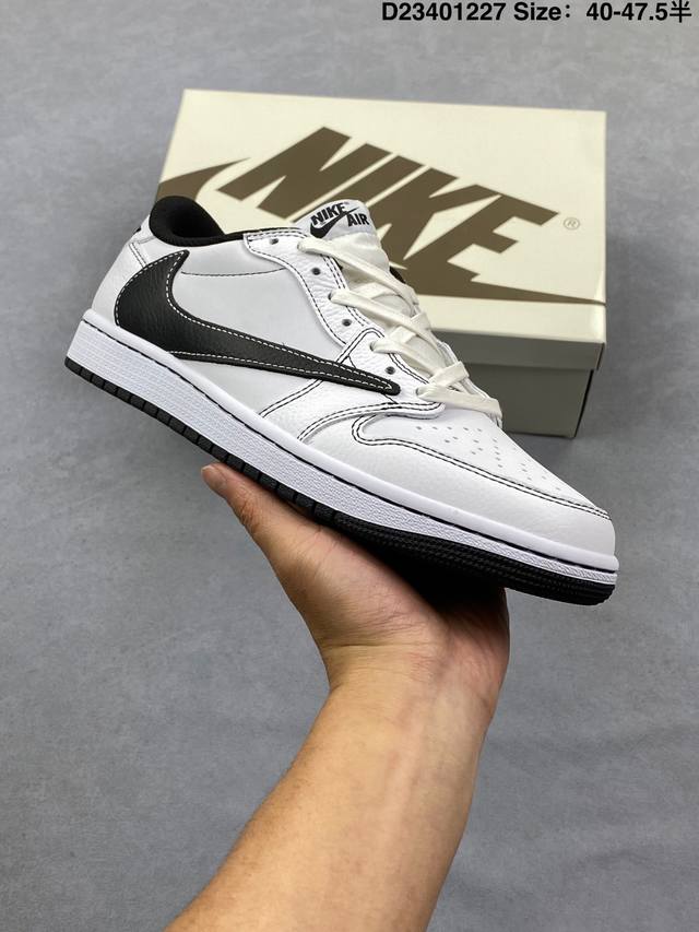 Air Jordan 1 Low AJ1 S" Reverse Swoosh Low-top Retro Basketball Shoes #Custom Sh