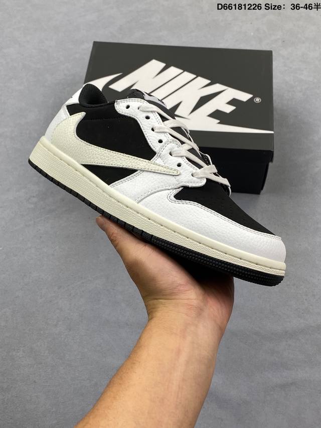 Fragment X Travis Scott X Air Jordan 1 Lowts Hiroshi Fujiwara Three-Way Collabor