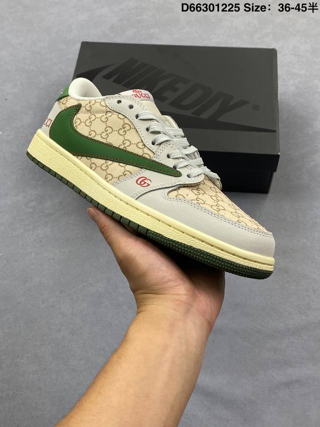 Travis Scott X Fragment Design X Air Jordan 1 Low Og Sp AJ1 Jordan 1 Off Collabo