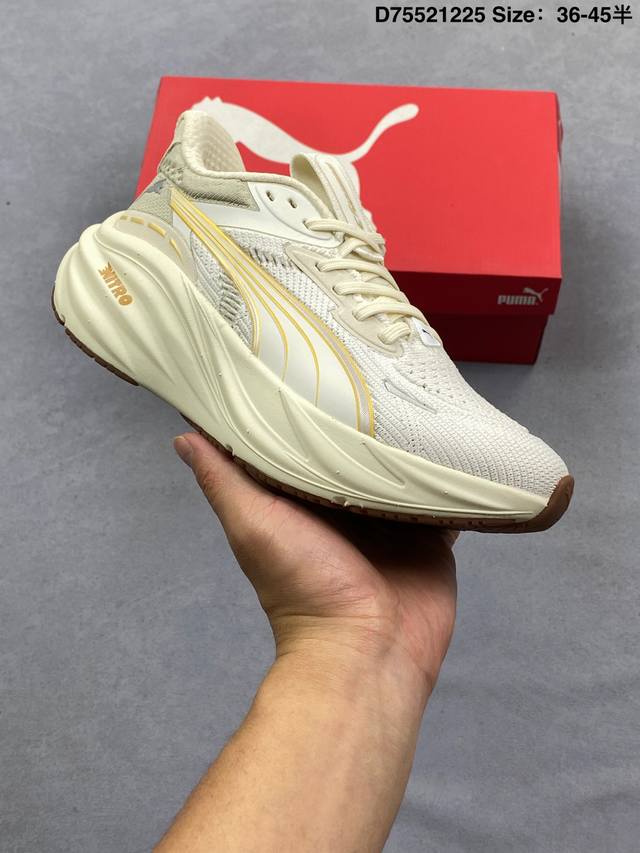 Puma Magnify Nitro 3 Comfortable and Versatile Classic Low-Top Running Shoes. Th