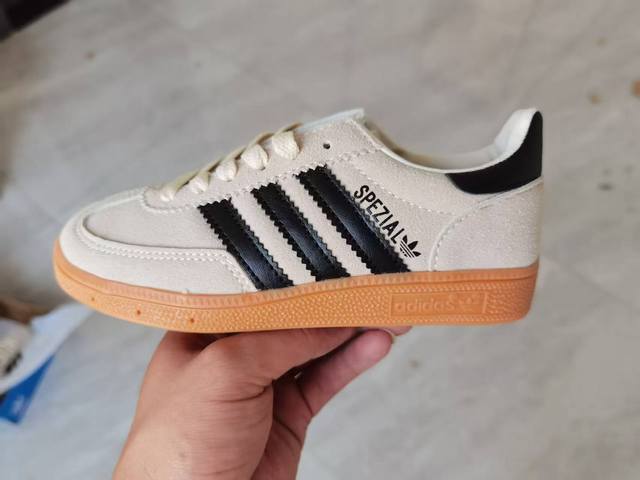 Ad German Training 3rd Generation Handball Spezial Children's Handball Shoes Cas