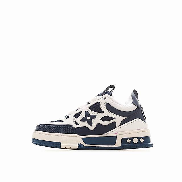 Lujia Round Toe 4th Generation Lace-up Casual Children's Shoes ( ) This shoe fe