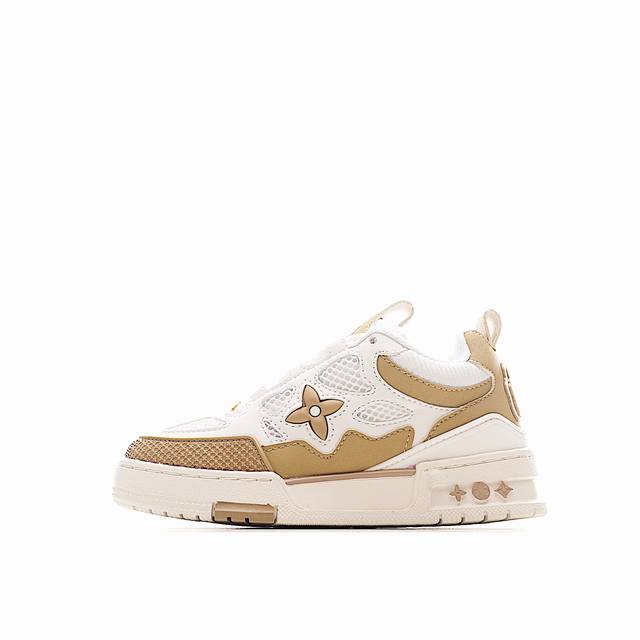 Lujia Round Toe 4th Generation Lace-up Casual Children's Shoes ( ) This shoe fe