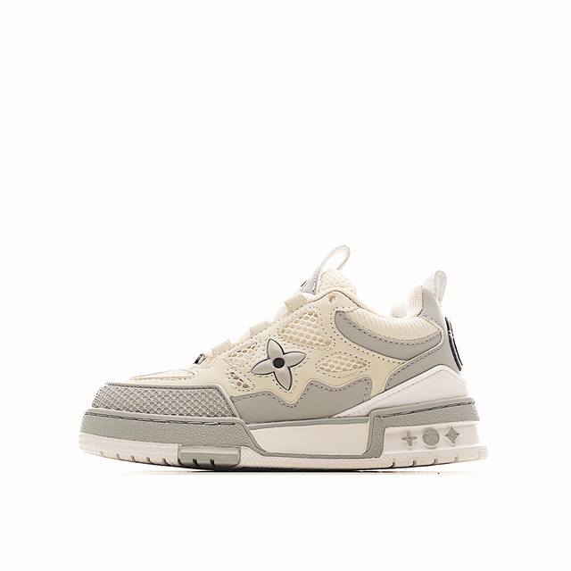 Lujia Round Toe 4th Generation Lace-up Casual Children's Shoes ( ) This shoe fe