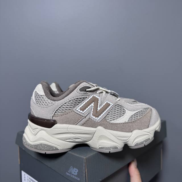 New Colorway Nb9060 Elastic Buckle Kids' Dad Sneakers Size: 24-36 Classic Nb906