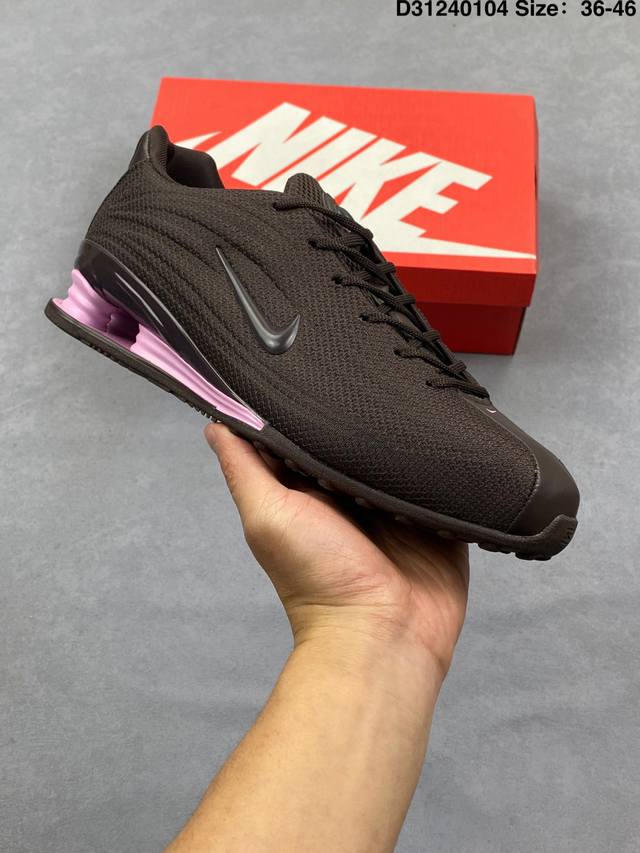 New Nike Shox Z Fabric Anti-slip Wear-resistant Retro Running Shoes Air Cushioni