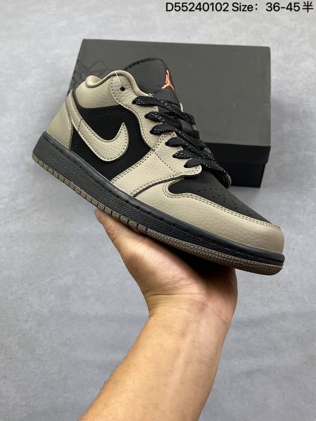 Nike Air Jordan 1 Low AJ1, a low-top retro-style casual basketball shoe. Inspir