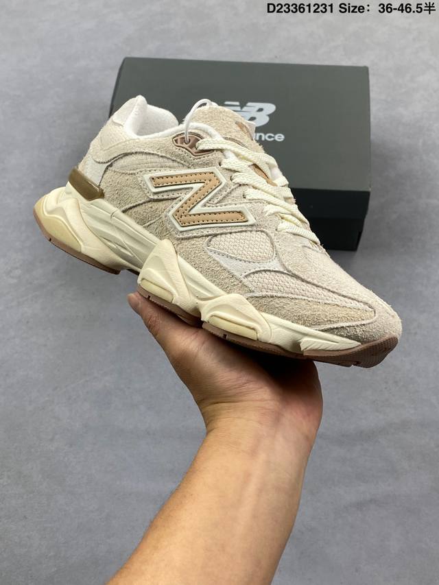 Joe Freshgoods X New Balance Nb9060 Retro Casual Running Shoes DDD The shoe's in