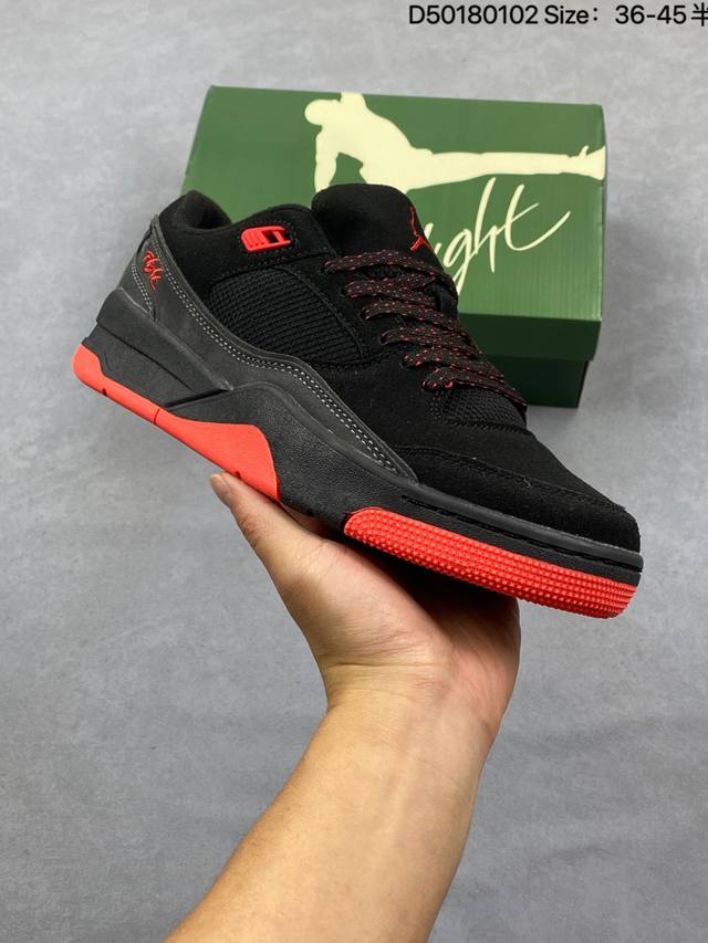 Who Decides War X Nike Jordan Flight Court Ate Low-Top Nike Retro Basketball Sho