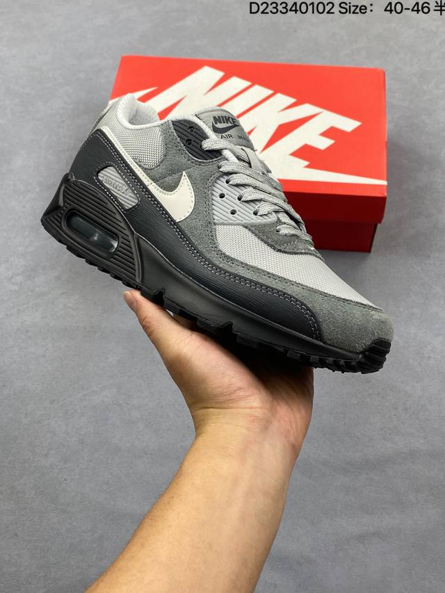 Factory Grade Nike Air Max 90 Original Retro Cushion Versatile Casual Sports Ru