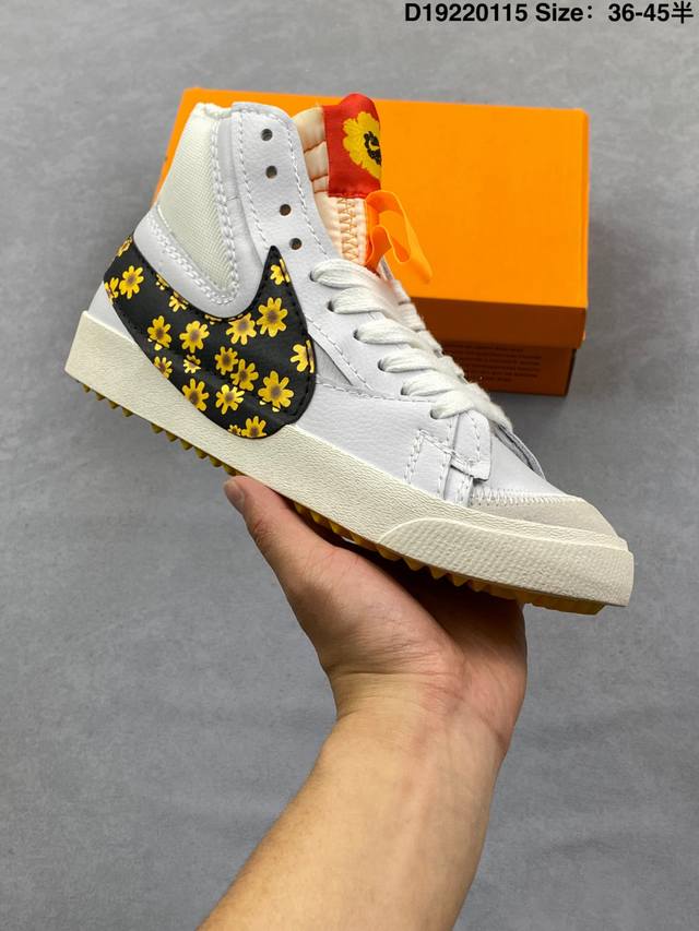 Authentic Label: Wmns Blazer Low Lx High-Top Versatile Casual Sports Sneakers DD