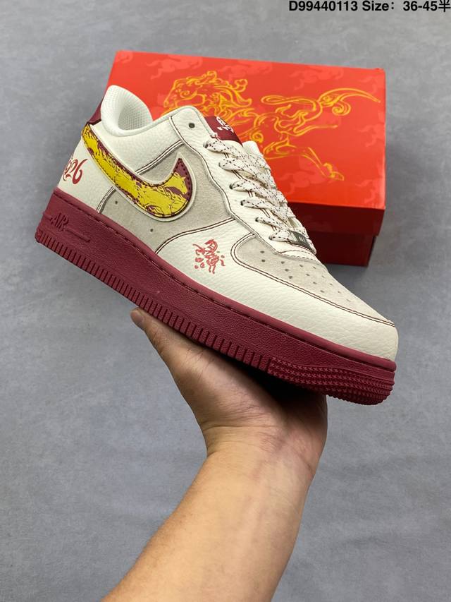 Factory Grade Nike Air Force 1 '07 Low, platform platform sneakers, versatile a