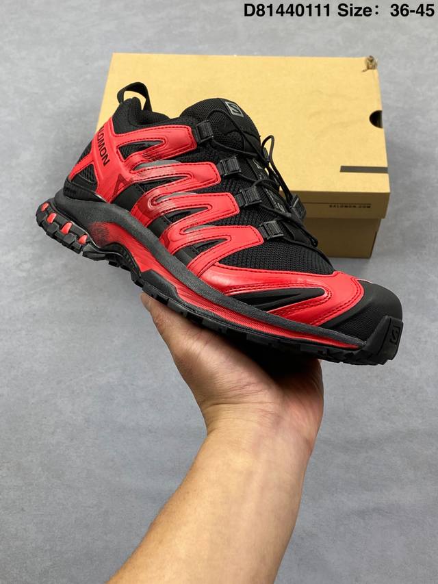 Salomon Xa Pro 3D Outdoor Trail Running Shoes DDD The upper features Sensifit te