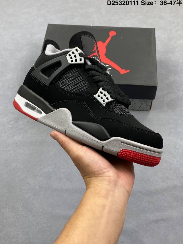 Factory Grade Nike Air Jordan 4 Retro Mid-Top Casual Sports Basketball Shoes DD