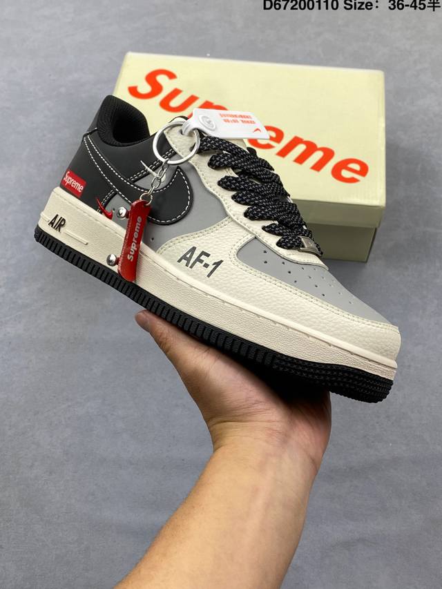 Af1 Nike Air Force 1 '07 Low, a versatile athletic shoe with a thick sole and he