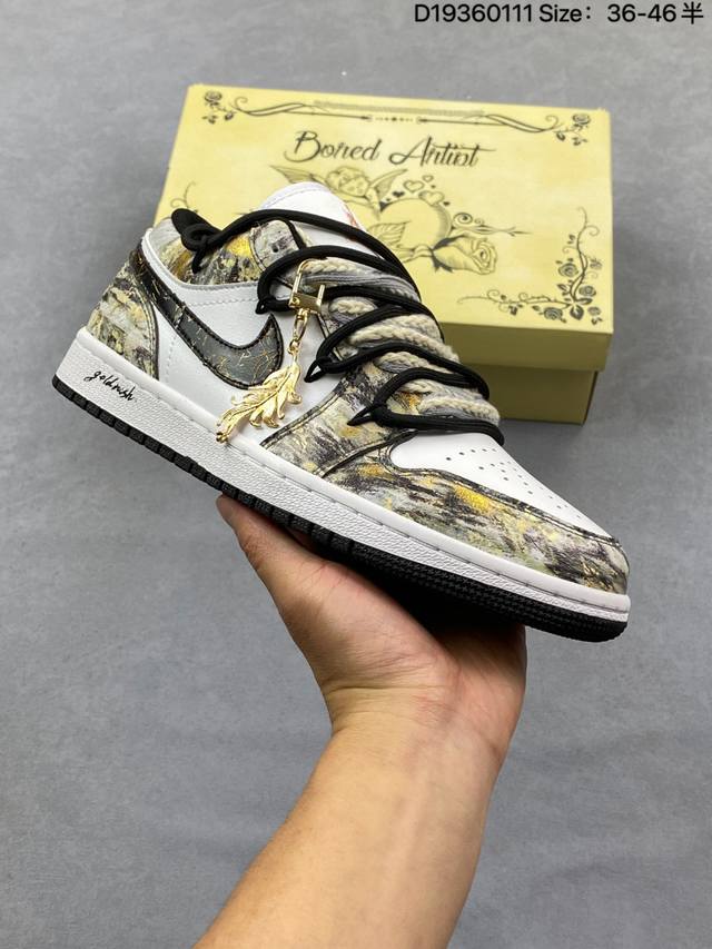 Factory Grade: Air Jordan 1 Low AJ1 Low-top Basketball Shoes Official Synchroni