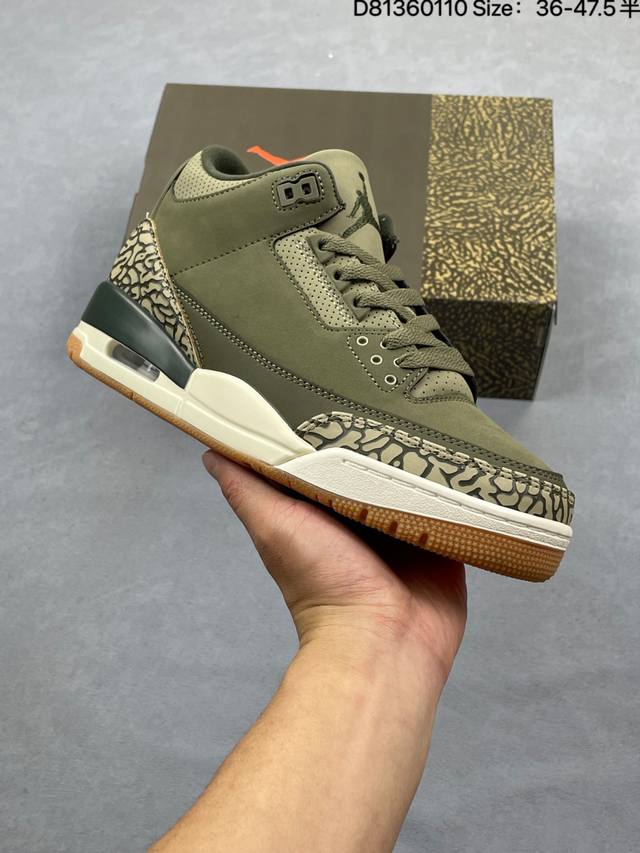 Nike Air Jordan 3 Retro Series Basketball Shoes, Jordan 3 Men's and Women's Spo