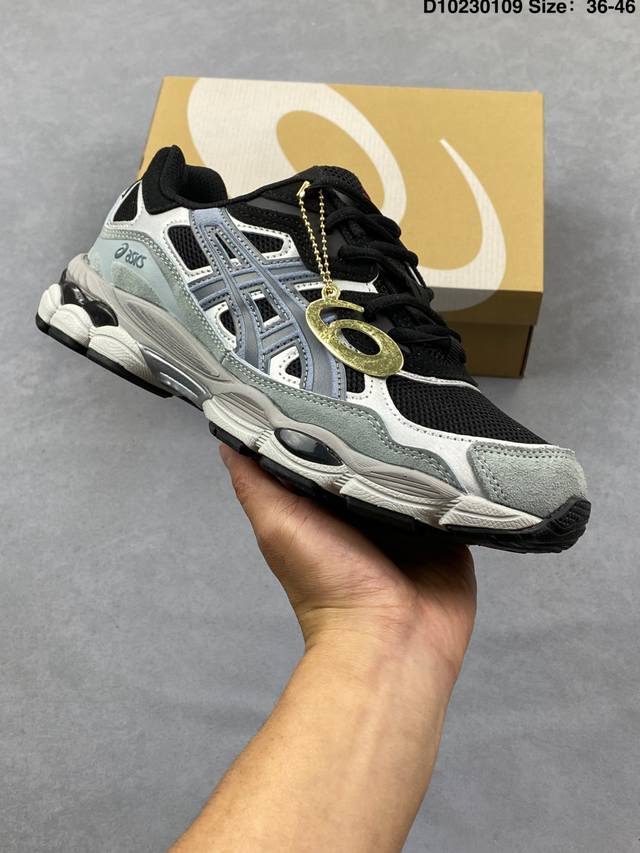 Asics men's and women's shoes, authentic label, half-size system, upgraded origi