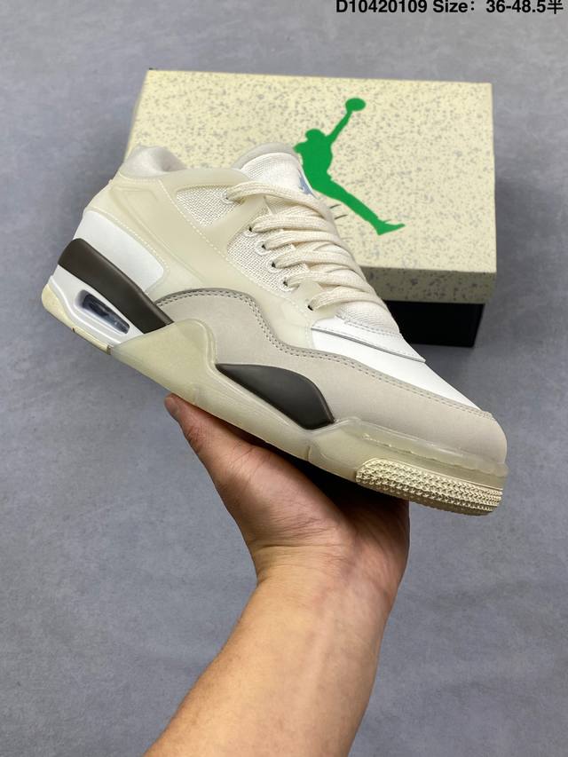 Nike Air Jordan 4 RM Nike Anti-slip Low-top Retro Basketball Shoes DDD Product N