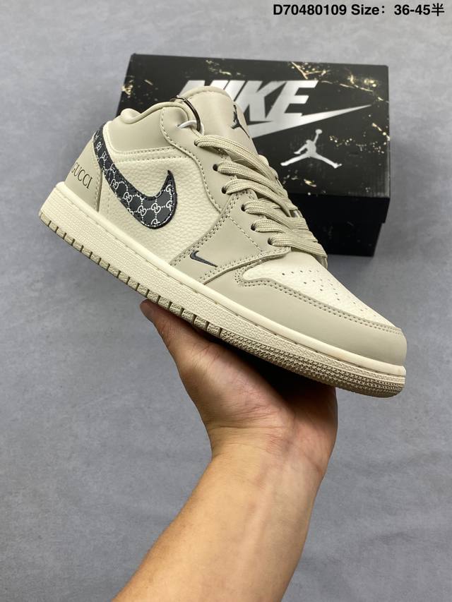 Factory Grade Nike Air Jordan 1 X Travis Scott AJ1 Reverse Swoosh Jordan 1 'DIY