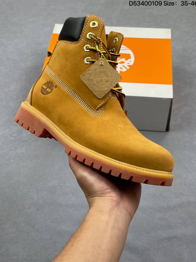 Timberland High-Top Martin Boots, Casual Sports Style, Versatile Sneakers, Mid-