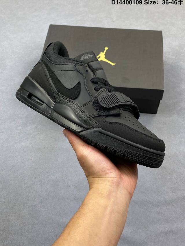 Company Grade Top Layer DDD Air Jordan Legacy 312 Low Low-top Black Warrior AJ3