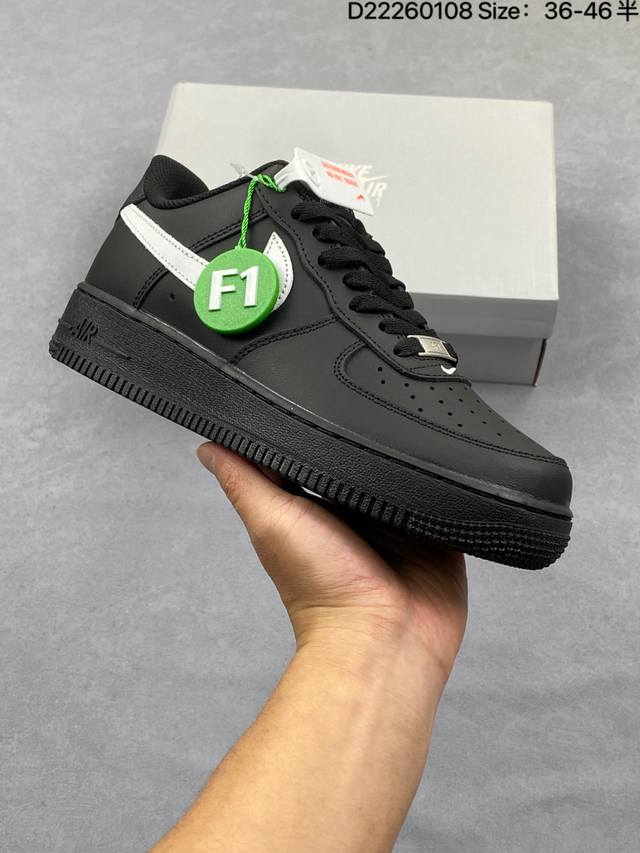 Af1 Air Force Low-Top Black! DDD Max Version! Sizes 35.5-47.5 available! DDD Bra