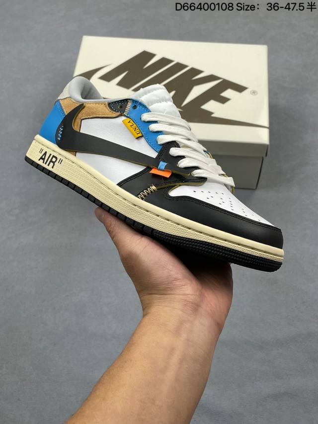 Nike Air Jordan 1 Low AJ1 (Reverse Swoosh Low-Top Retro Culture Casual Sports B