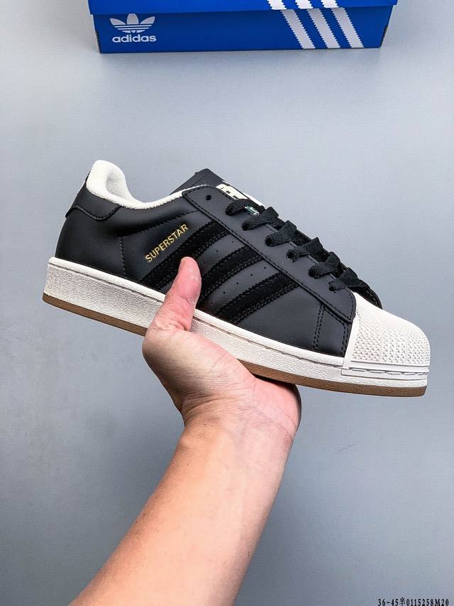 Company-grade! Adidas Superstar Shell Toe Classic Versatile Casual Sneakers DDD