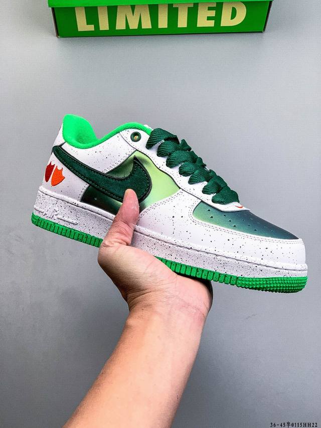 Authentic label on second-layer! Nike Air Force 1 Low, classic and versatile cas