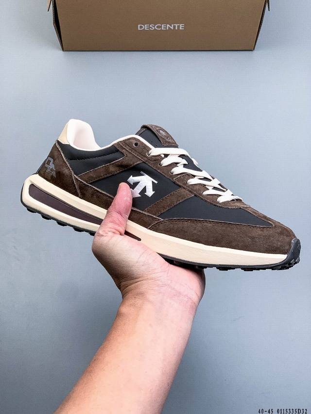 Company Grade! Descente Chron Racer Comfortable, Versatile, Non-Slip, Wear-Resis