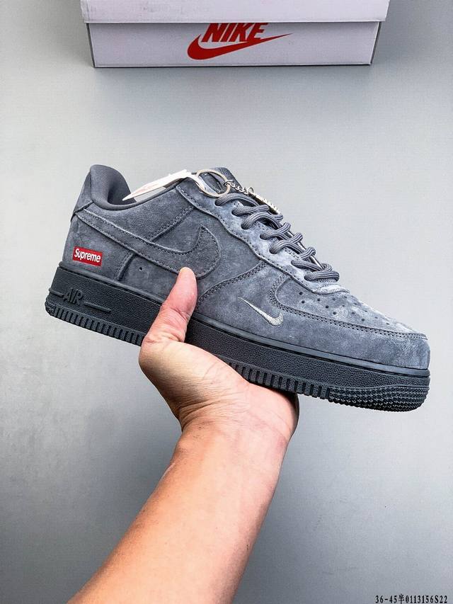 Authentic label on second-layer! Nike Air Force 1 Low, classic and versatile ca
