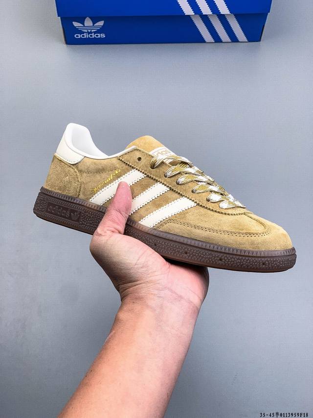 Company Grade! Adidas Handball Spezial Classic Fashion Casual Sneakers DDD 01139